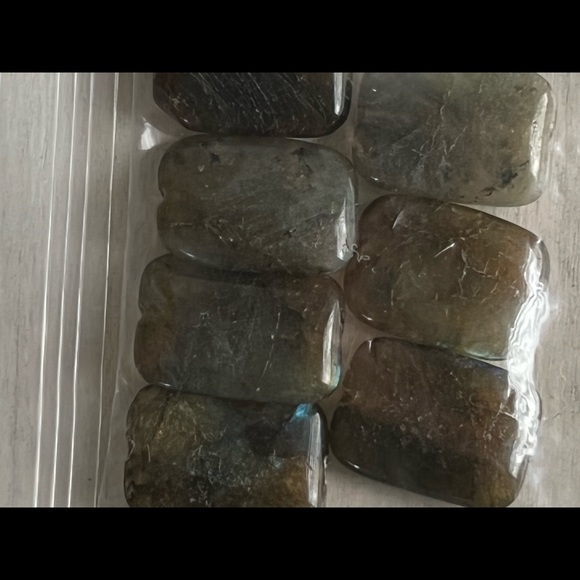 Assortment of gemstone, glass and pearl beads in blue shades - Picture 6 of 11